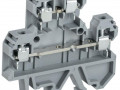 Клемма винтовая КВИ-4-2L двухуровневая 4кв.мм сер. IEK YZN30-004D-K03