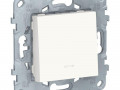 Механизм выключателя 1-кл. 2мод. СП Unica New IP21 (сх. 1а) с подсветкой бел. SchE NU520118N