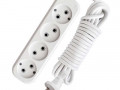 Удлинитель 4х3м без заземл. 10А IP20 Е-204 АБС-пл. ПВС 2х0.75 UNIVersal 9631968