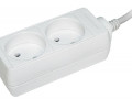 Удлинитель 2х3м без заземл. 10А IP20 У2 2P 2х0.75 IEK WYP10-06-02-03-N