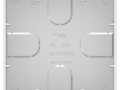 Коробка подъемная СП BLANCA для силовых розеток бел. SchE BLNPK000021