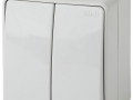 Выключатель 2-кл. ОП Эра Эксперт 10А IP65 11-1604-03 250В 10AX (10/100/1600) сер. Эра Б0035976